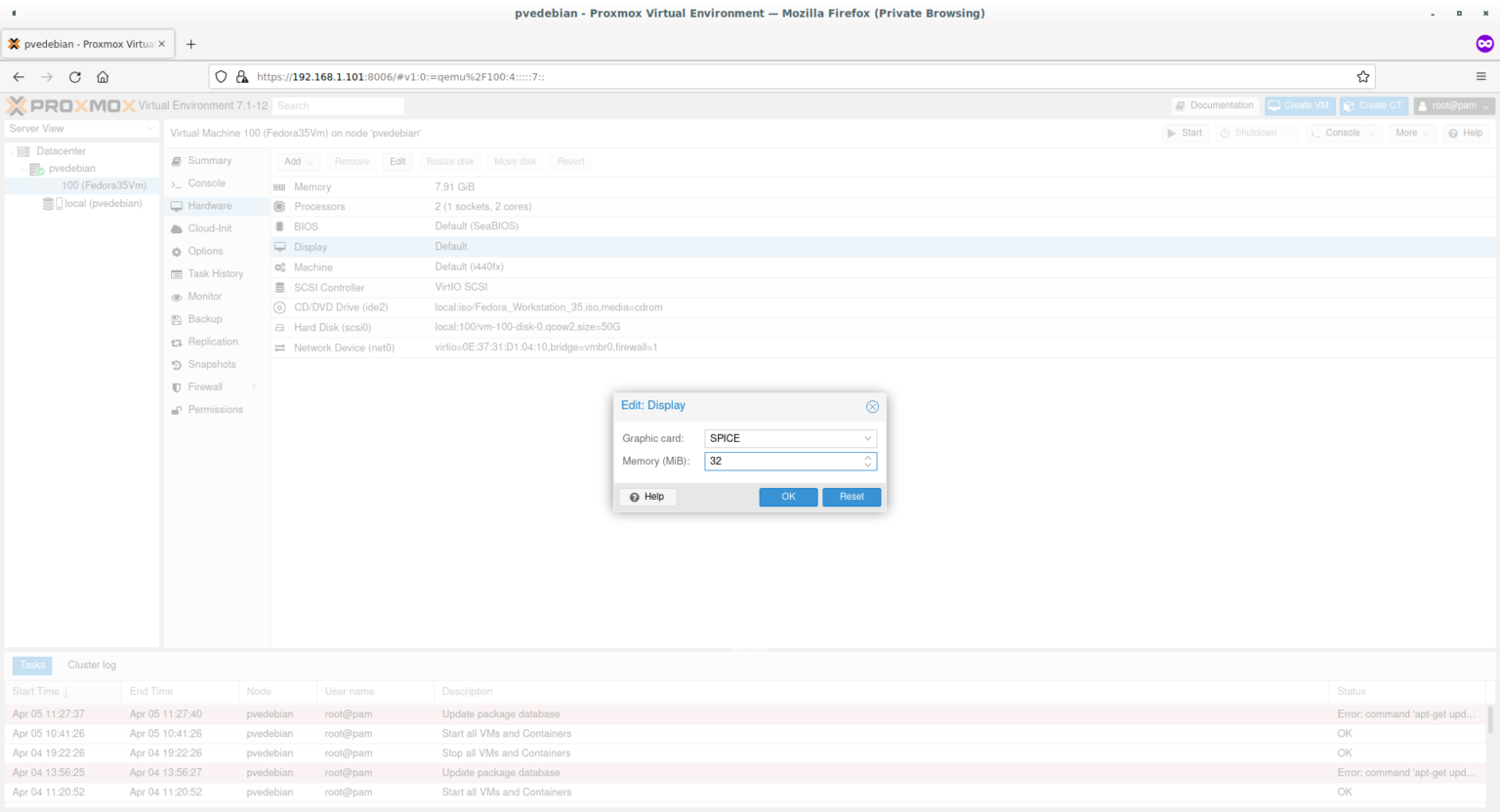 Access Proxmox Virtual Machine With SPICE Client OSTechNix