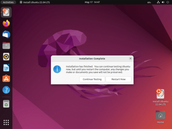 Install Ubuntu 2204 Lts Desktop Step By Step Ostechnix 9860
