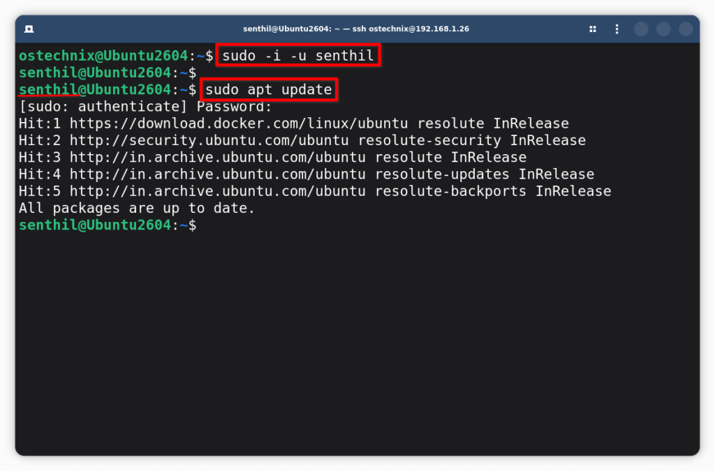 Verify Sudo Permission for an User Verify Sudo Permission for an User