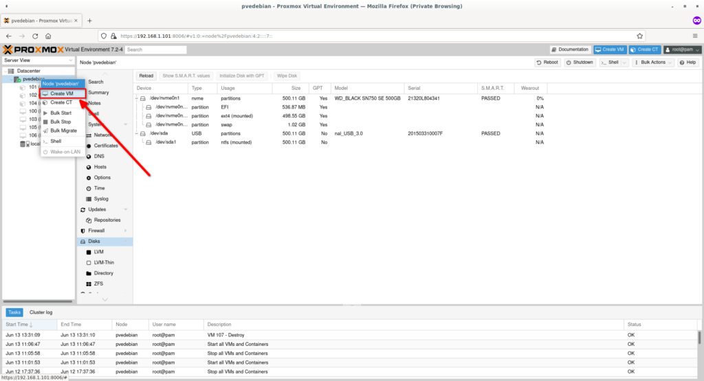 How To Import QCOW2 Image Into Proxmox OSTechNix