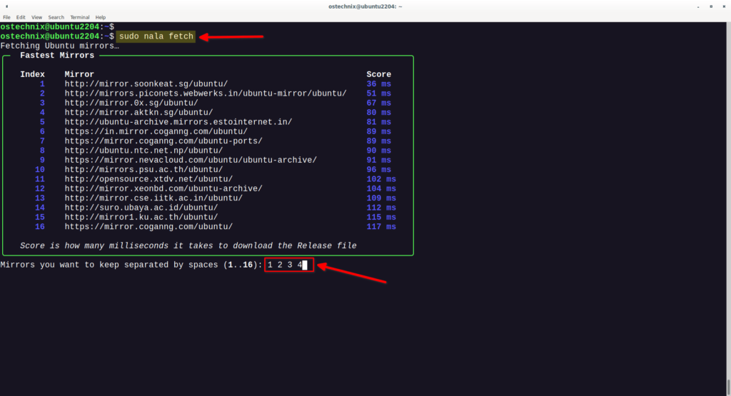 Nala A Featurerich Commandline Frontend For APT OSTechNix