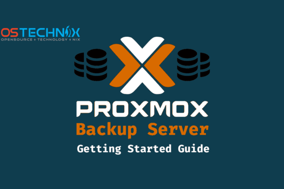 How To Install Proxmox Backup Server Step By Step Ostechnix