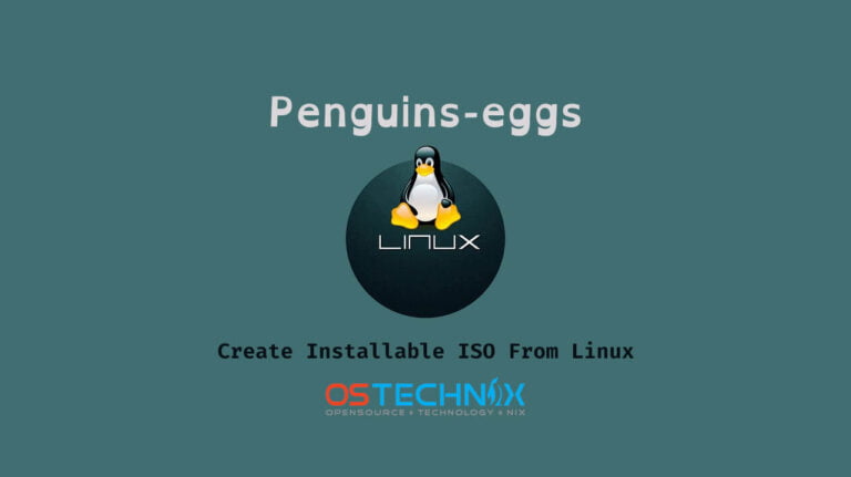Create Installable ISO From Linux System Using Penguins-eggs