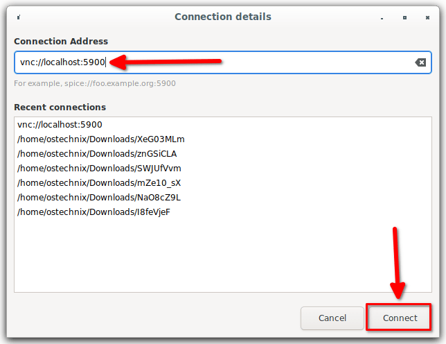 Connect to KVM Virtual Machine via Remote-viewer Application Connect to KVM Virtual Machine via Remote-viewer Application
