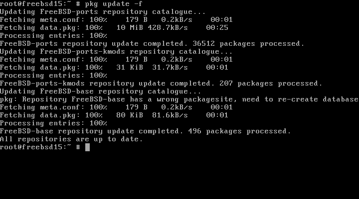 Update FreeBSD 15 Update FreeBSD 15