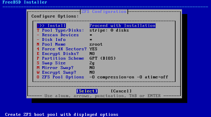 Verify ZFS Configuration Verify ZFS Configuration