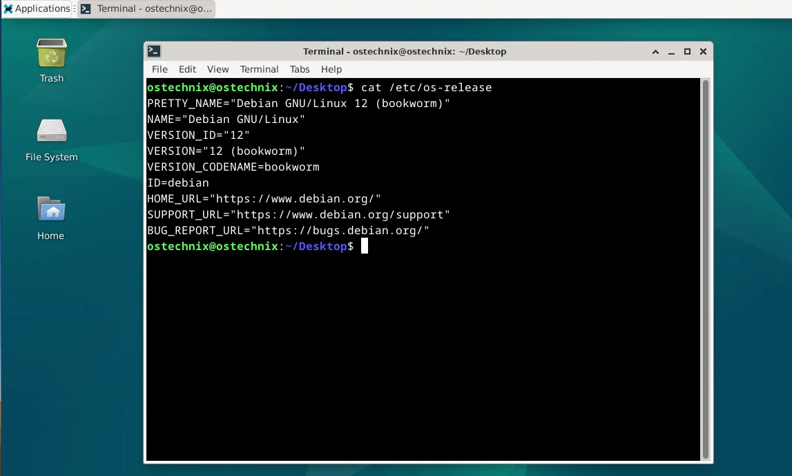 Check Debian 12 Version Check Debian 12 Version