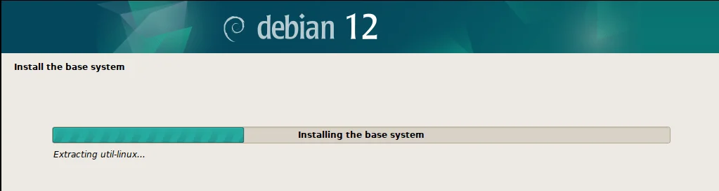 Installing Debian Base System Installing Debian Base System