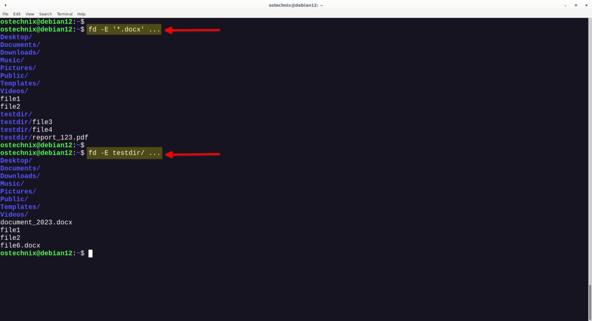 Fd: A User-friendly Alternative To The Find Command - OSTechNix