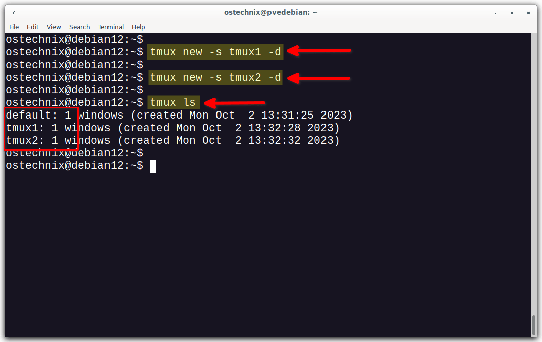 Enhancing SSH Login With A Tmux Session Selection Menu - OSTechNix