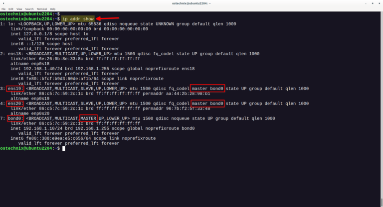 How To Configure Network Bonding In Linux Ostechnix How To Configure Network Bonding In Linux Ostechnix