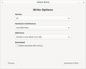 How To Create Fedora Bootable USB With Fedora Media Writer - OSTechNix