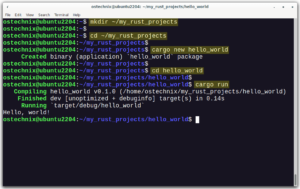 How To Install Rust Programming Language In Linux - OSTechNix