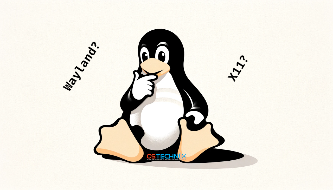 Check If You're Running Wayland Or X11 Display Server In Linux - OSTechNix