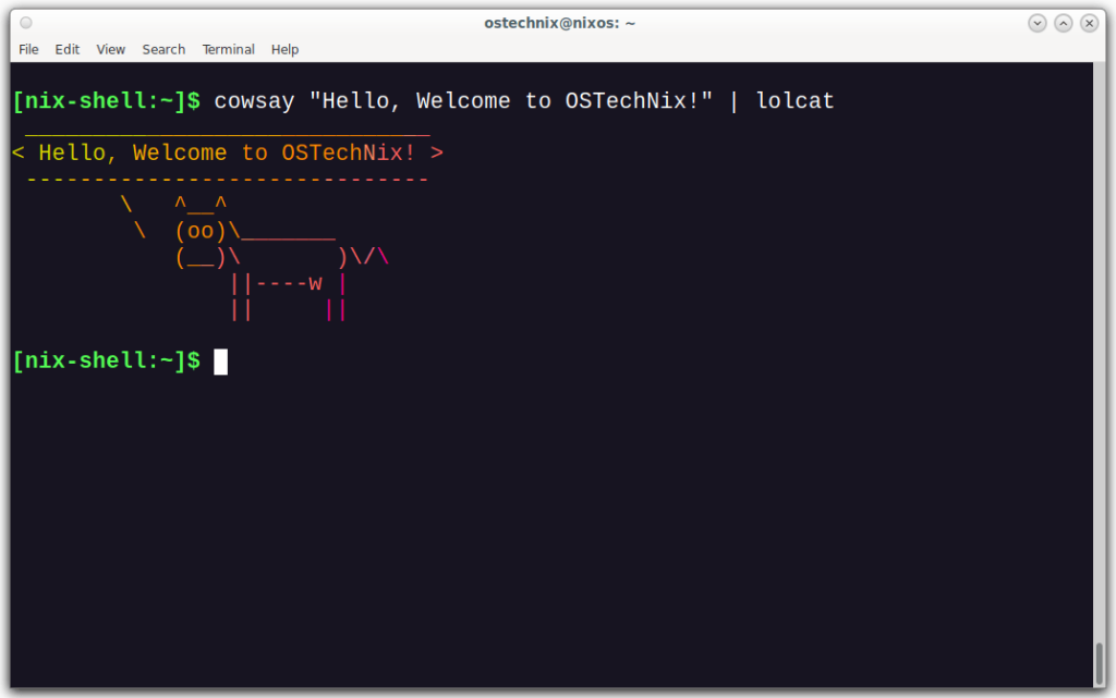 Test A Package Without Installing It Using Nix In Linux OSTechNix