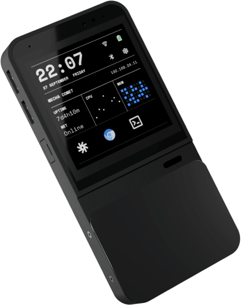 Mecha Comet Linux Handheld Computer