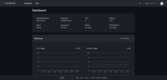 CloudPanel: The Best Free Hosting Control Panel to Easily Manage Your ...