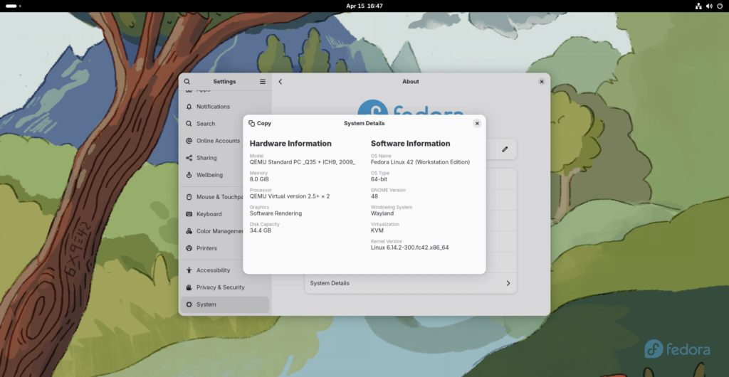 Check Fedora 42 Version Check Fedora 42 Version