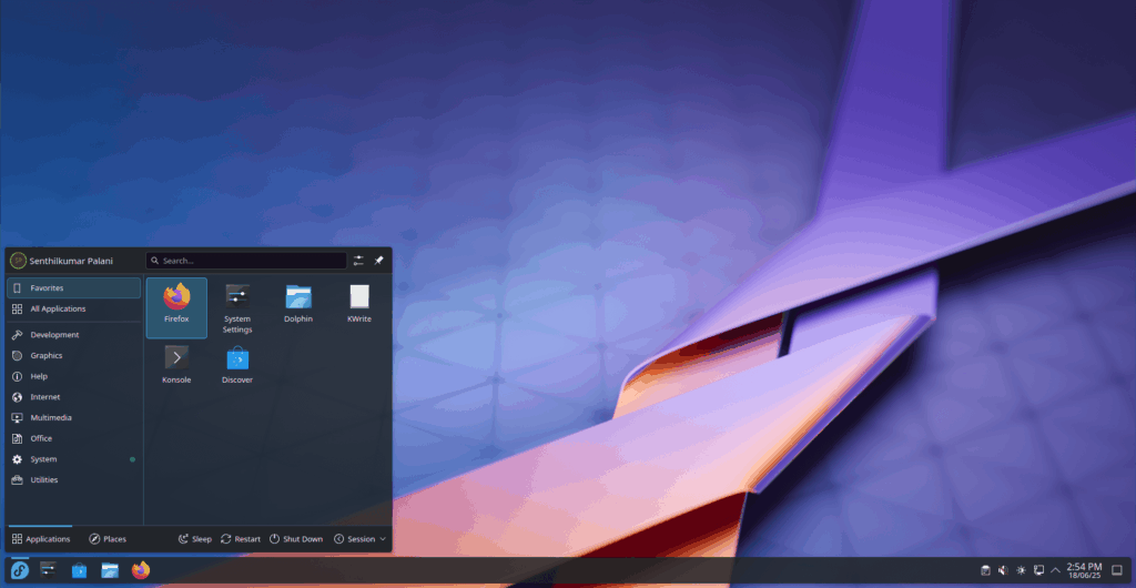KDE Plasma 6.4