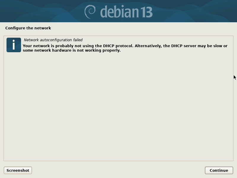 Configure the Network Configure the Network