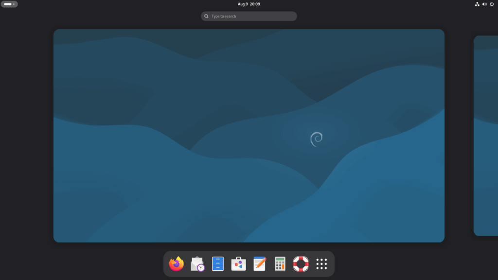 Debian 13 Trixie with GNOME Desktop Debian 13 Trixie with GNOME Desktop