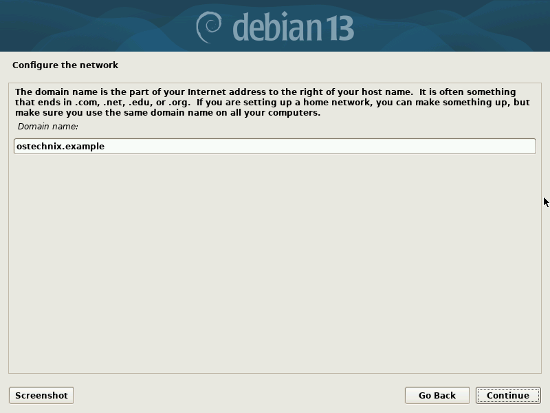 Enter Domain Name Enter Domain Name