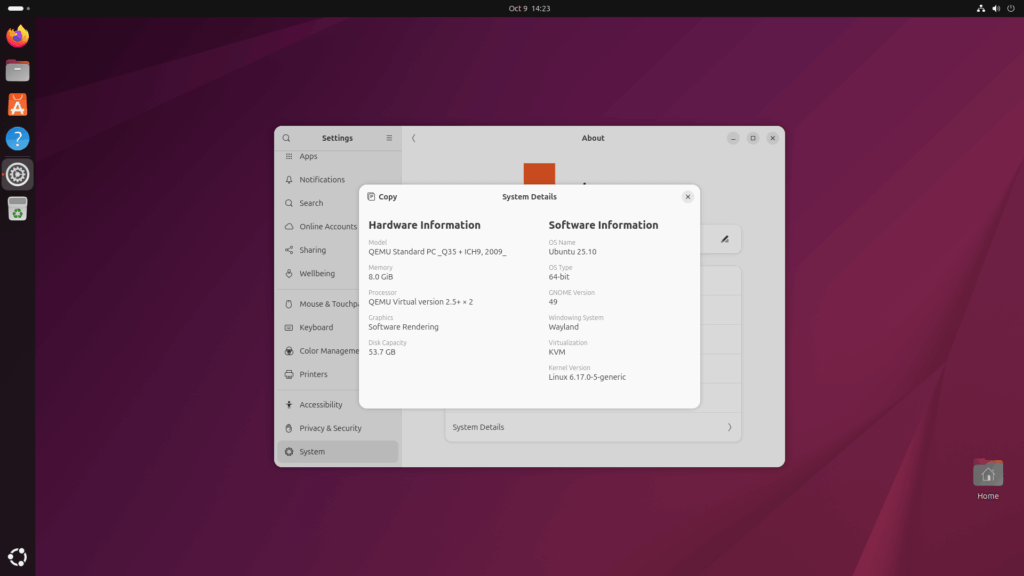 Check Ubuntu 25.10 Version