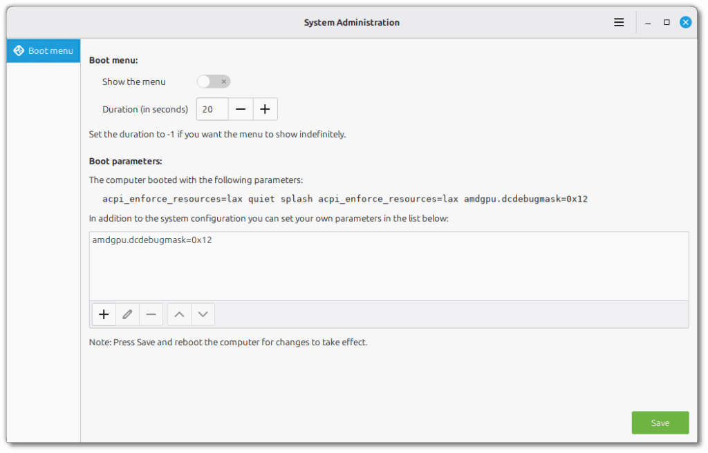 System Administration Tool in Linux Mint System Administration Tool in Linux Mint
