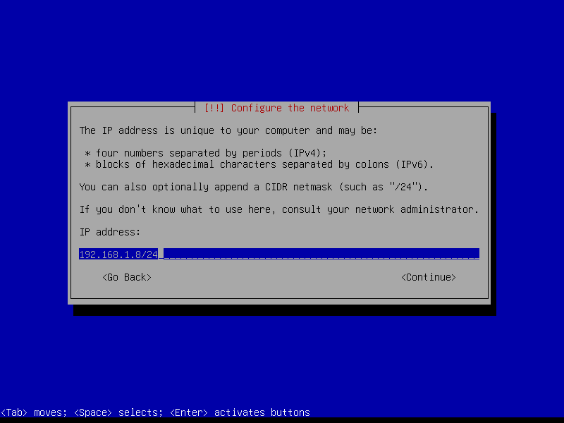 Enter IP Address Enter IP Address