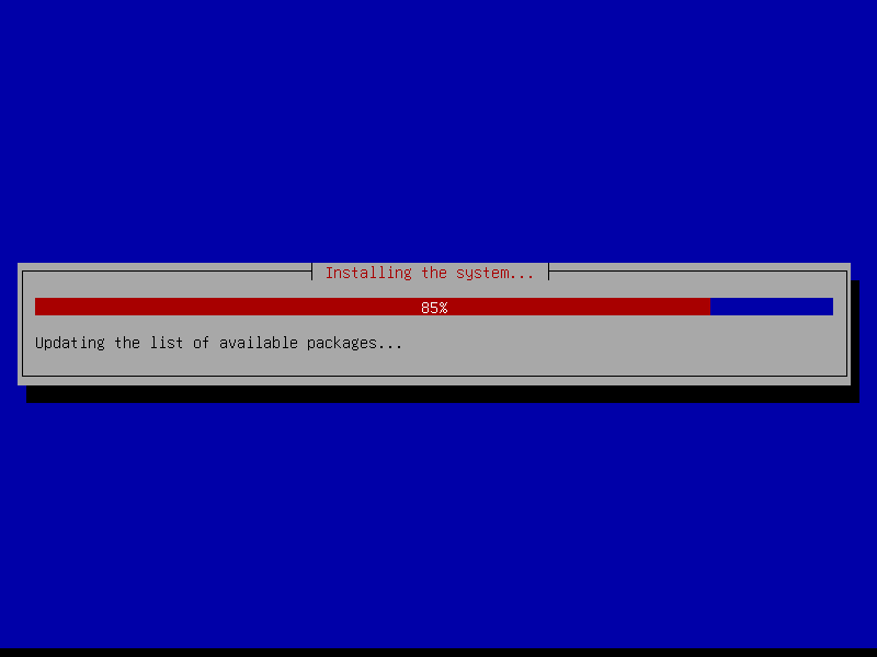 Installing Openmediavault 8 Installing Openmediavault 8