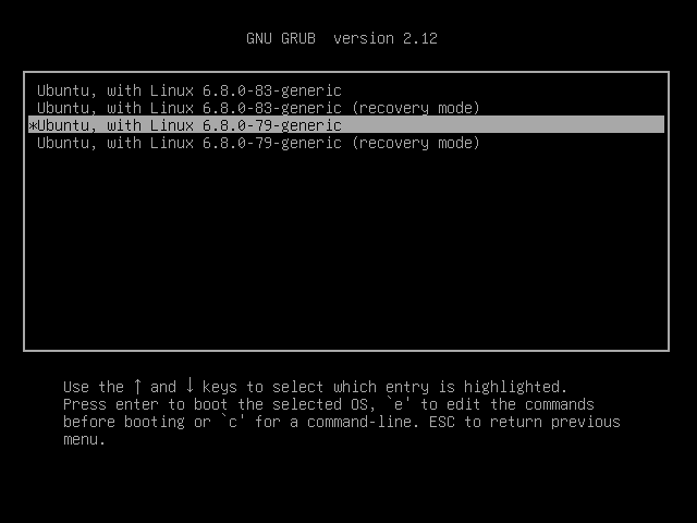 List of Installed Kernel Versions List of Installed Kernel Versions