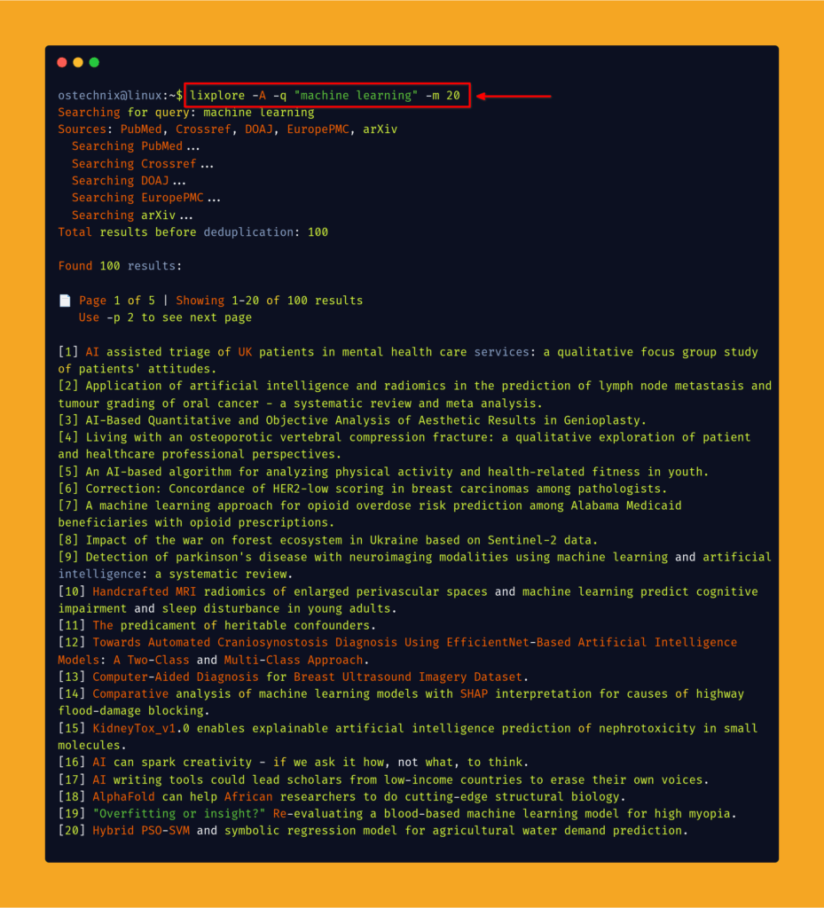 Search Academic Papers with Lixplore-cli