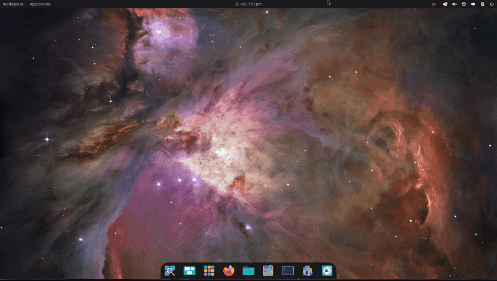 Pop OS COSMIC Desktop Pop OS COSMIC Desktop
