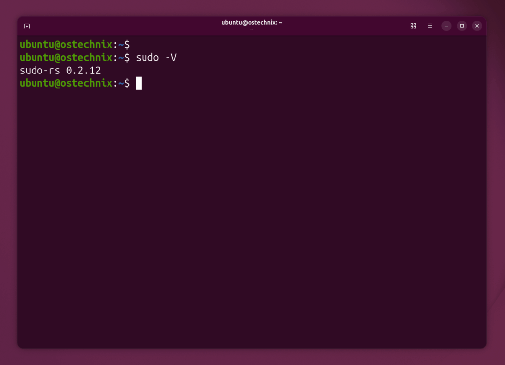 Check Sudo Version in Ubuntu Check Sudo Version in Ubuntu