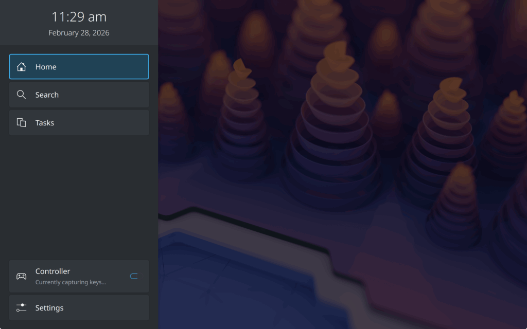 Plasma Bigscreen Sidebar Plasma Bigscreen Sidebar