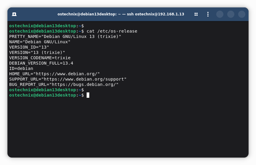 Check OS Release Information in Linux Check OS Release Information in Linux