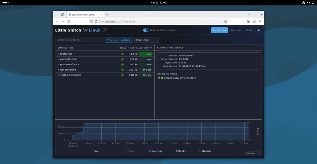 Little Snitch for Linux Web UI Little Snitch for Linux Web UI