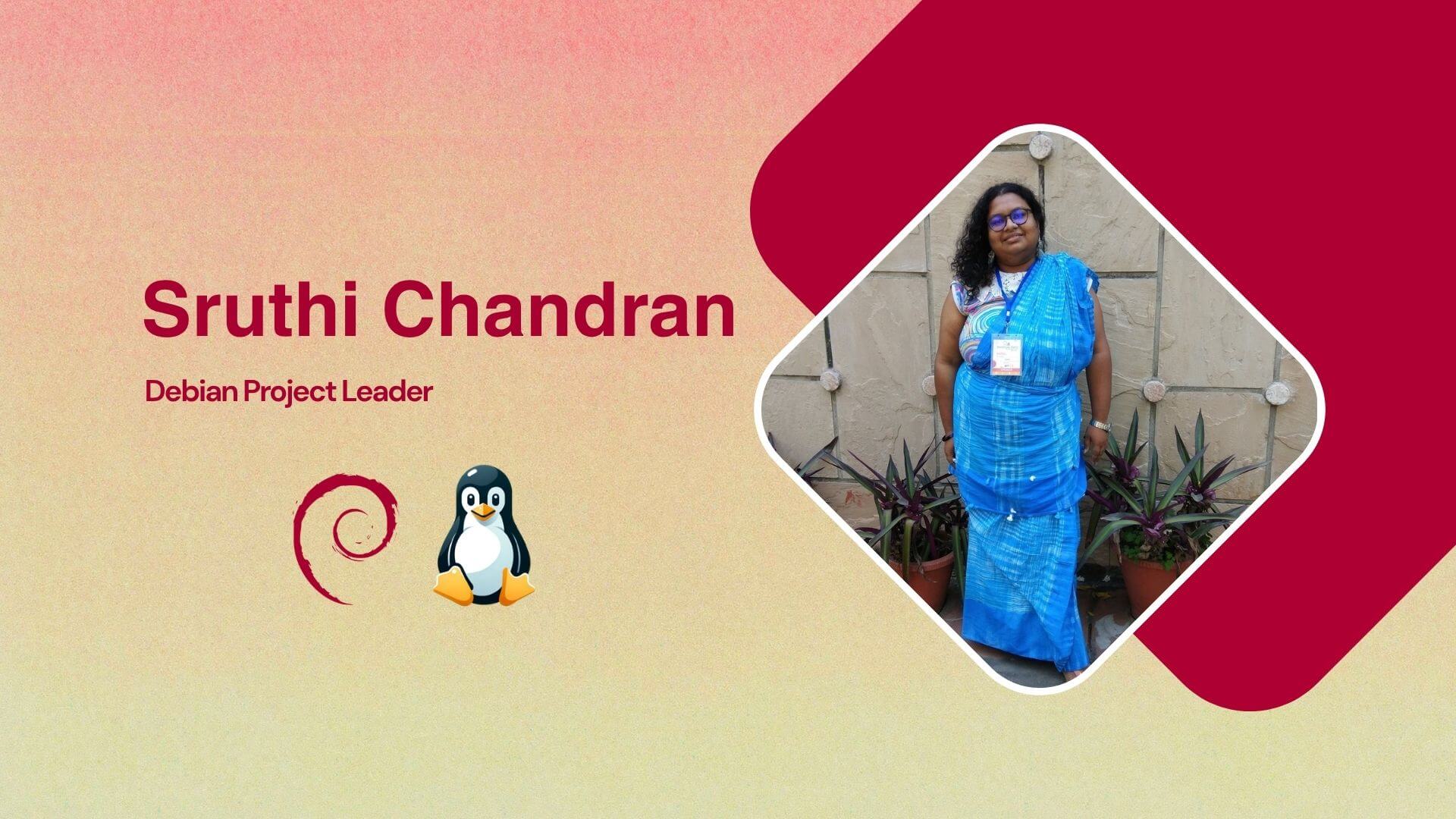 Sruthi Chandran Elected as New Debian Project Leader for 2026 - OSTechNix