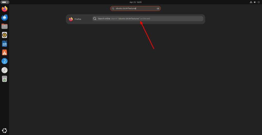 Web Search in GNOME Overview Web Search in GNOME Overview