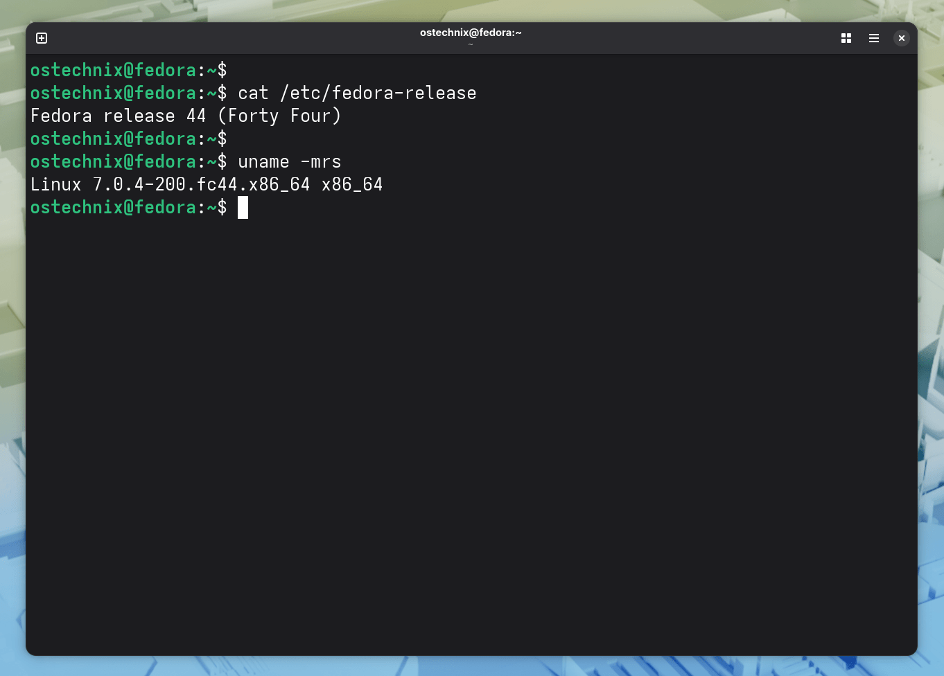 Fedora 44 Gets Kernel 7.0.4: Dirty Frag and Copy Fail 2 Fixed - OSTechNix