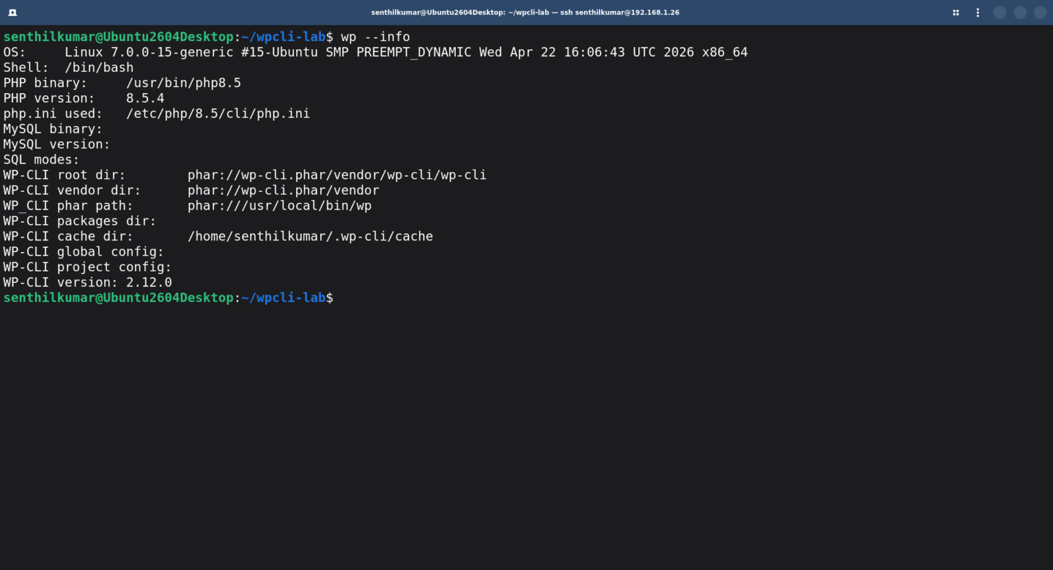WP-CLI Commands: The Complete Reference Guide (2026) - OSTechNix
