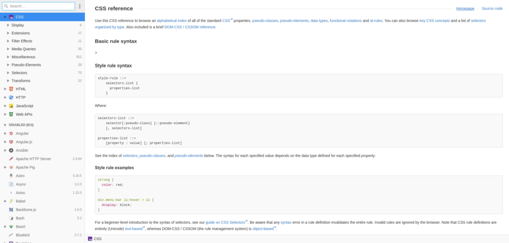 DevDocs DevDocs