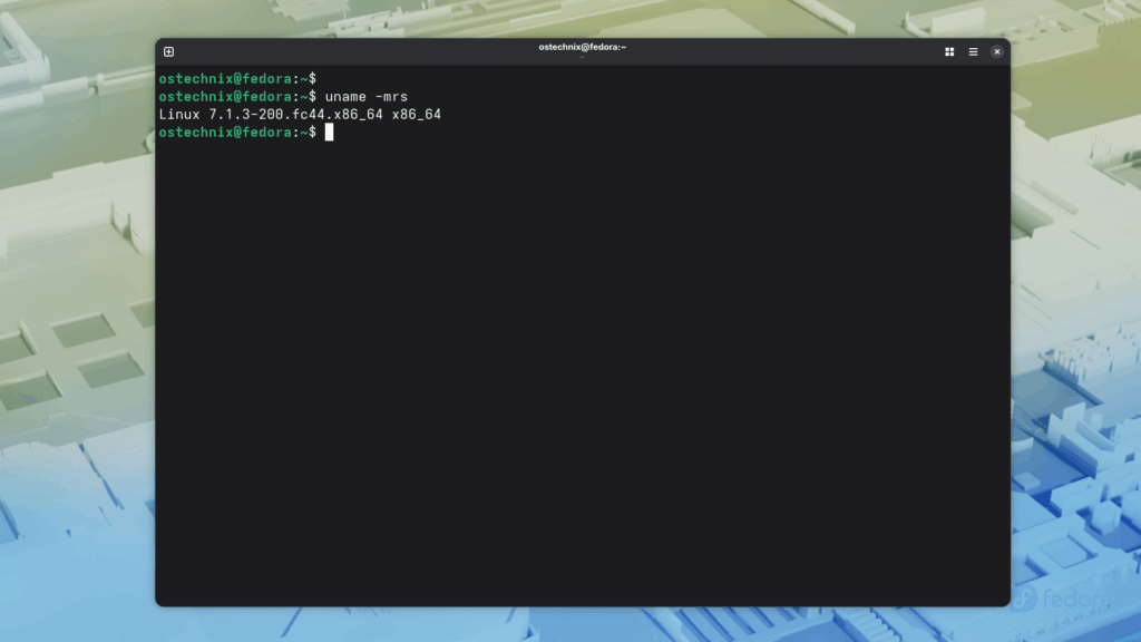Linux Kernel 7.1 in Fedora 44 System Linux Kernel 7.1 in Fedora 44 System