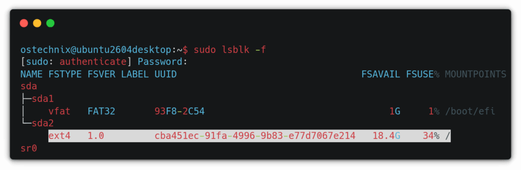 List Disk Partitions using lsblk Command in Linux List Disk Partitions using lsblk Command in Linux