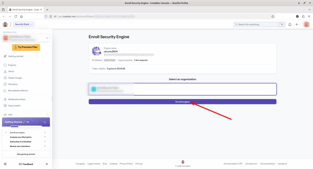 Enroll Security Engine Enroll Security Engine