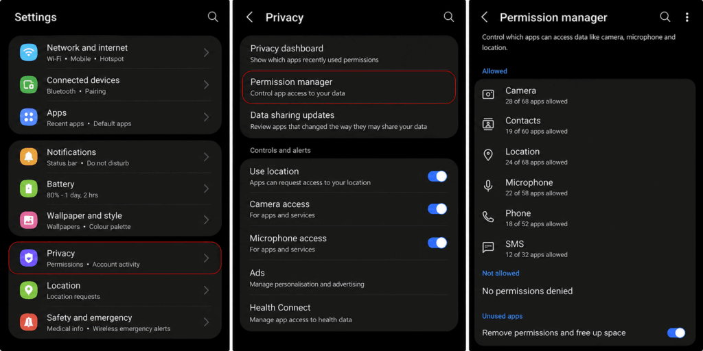 Permission Manager in Android