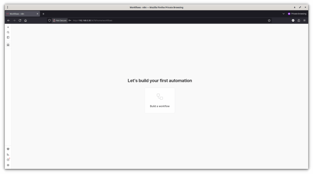 Build your First Automation with n8n Build your First Automation with n8n