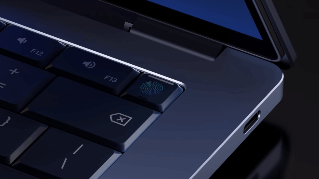 Fingerprint Button on Googlebook Fingerprint Button on Googlebook