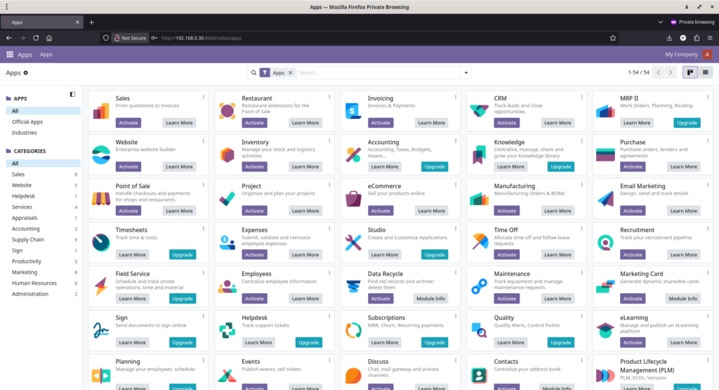 Odoo Dashboard Odoo Dashboard