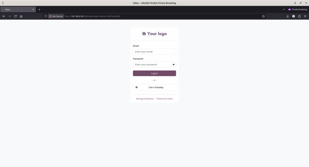Odoo Login Page Odoo Login Page